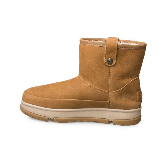 UGG Classic Mini Weather Chestnut Boots - Women's - Picture 4 of 6